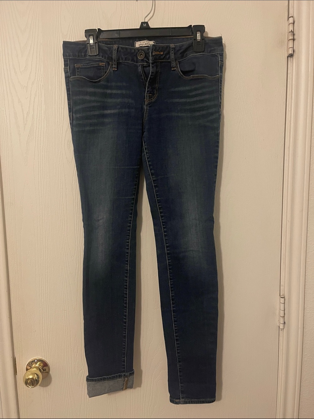 Bullhead Dark Blue Skinny Jeans